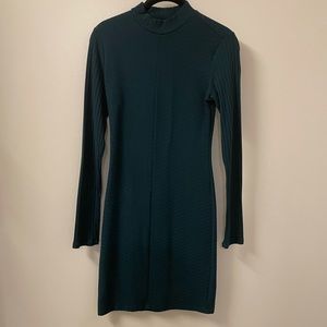 Sweater dress Mock Turtleneck